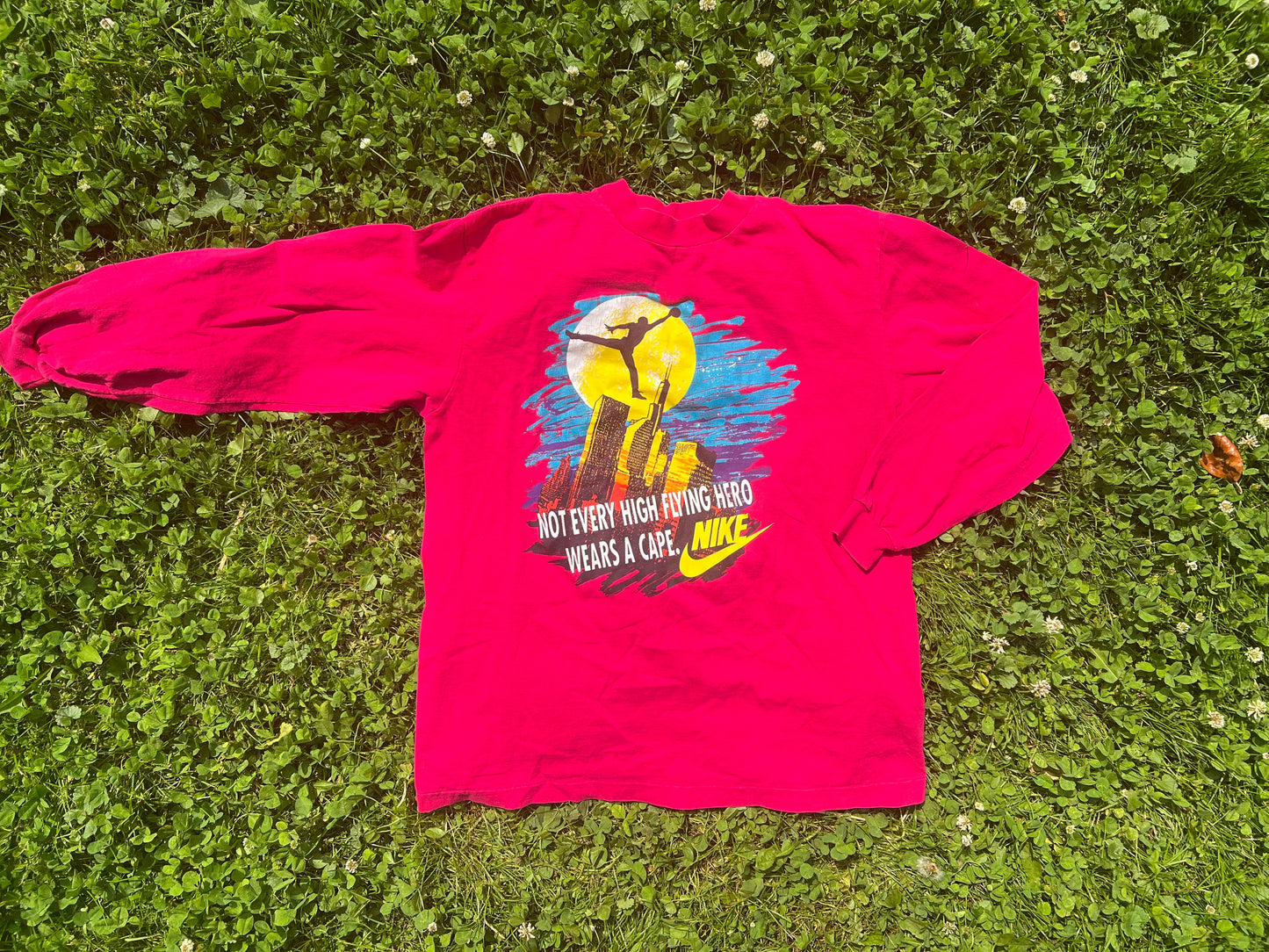 Nike Micheal Jordan "Not Every High-Flying Hero wears a cape" T-shirt