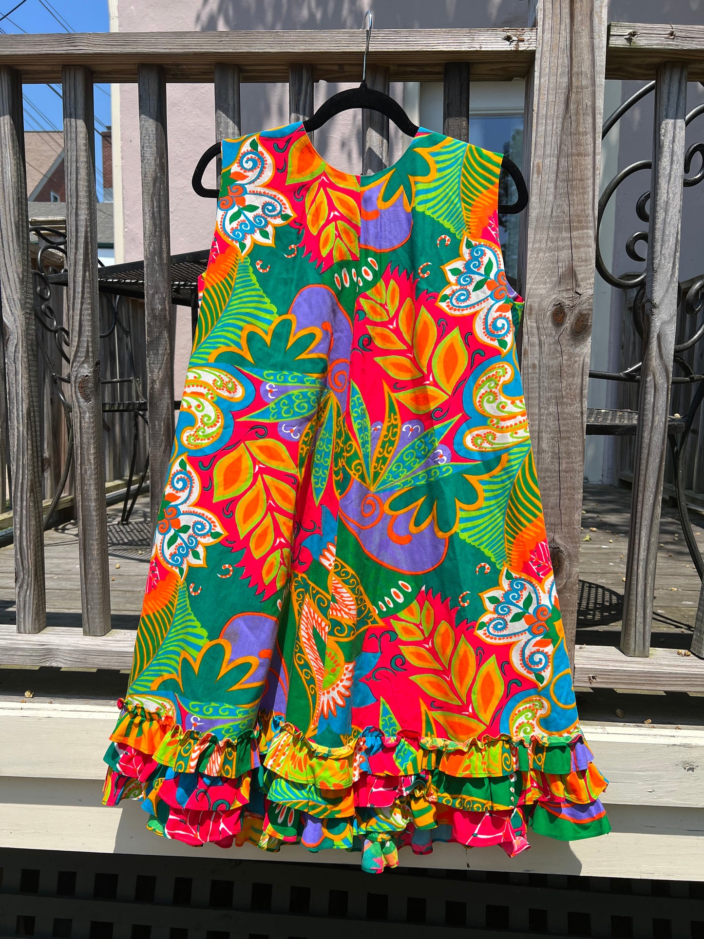 Pyschedelic Hawaiian Dress