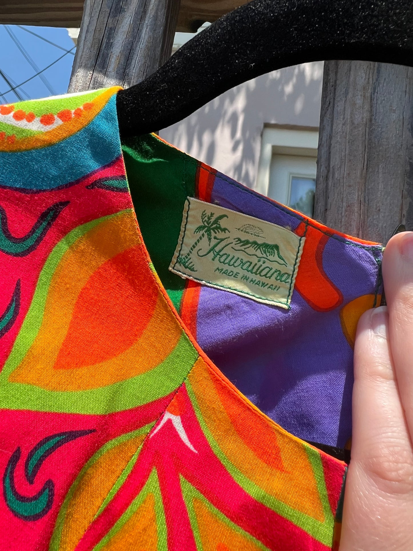 Pyschedelic Hawaiian Dress