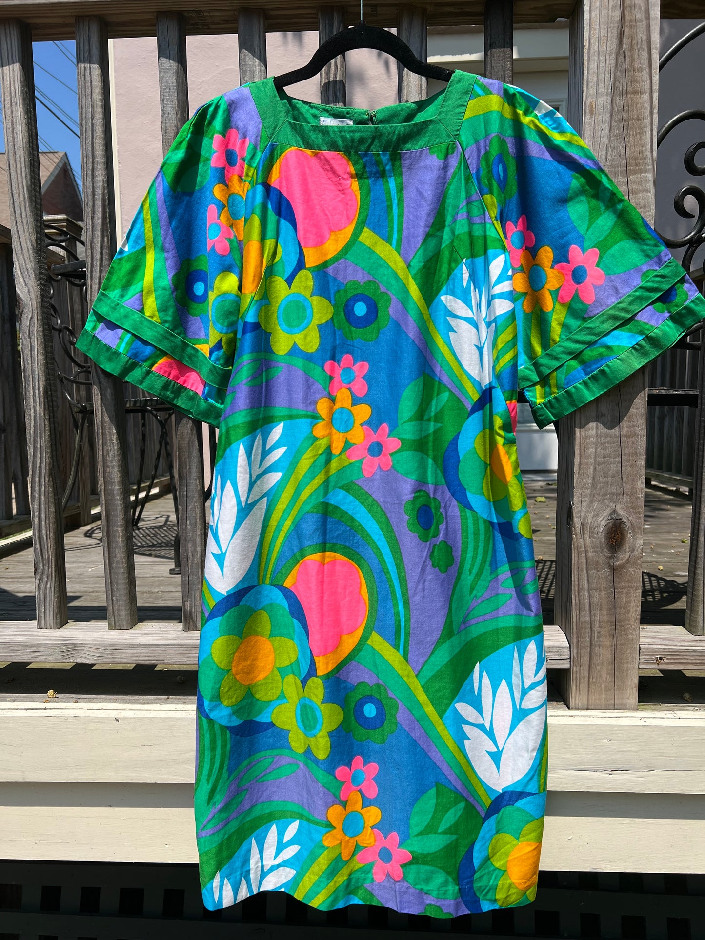 Blue Hawaiian Dress