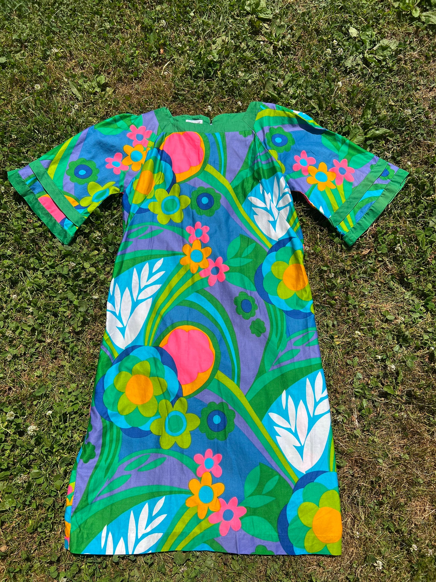 Blue Hawaiian Dress