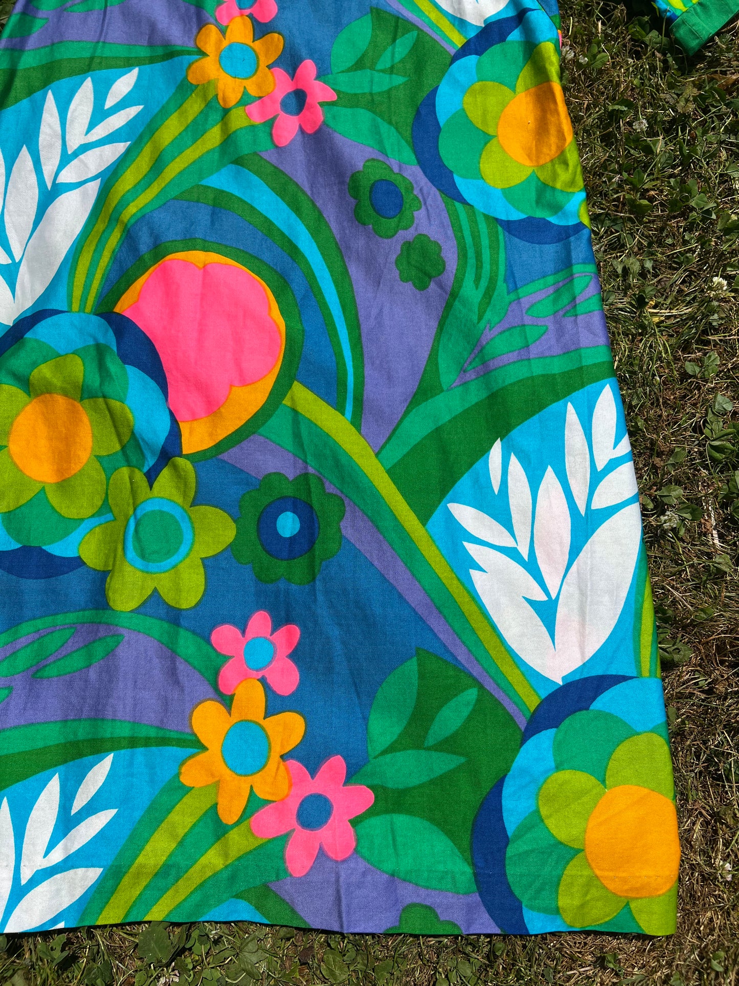 Blue Hawaiian Dress