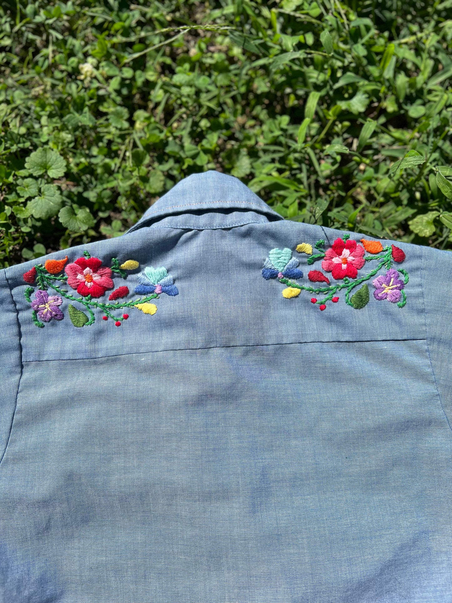 Child's Levi's Embroidered Button-Up