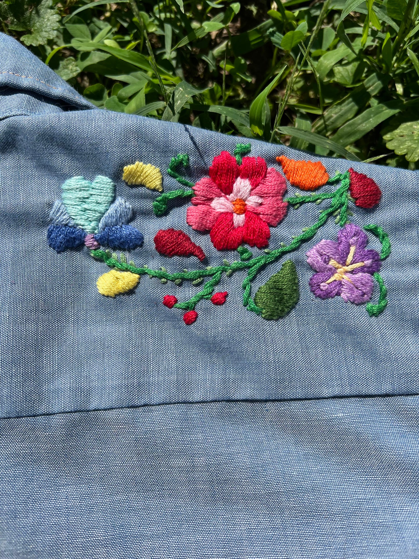 Child's Levi's Embroidered Button-Up