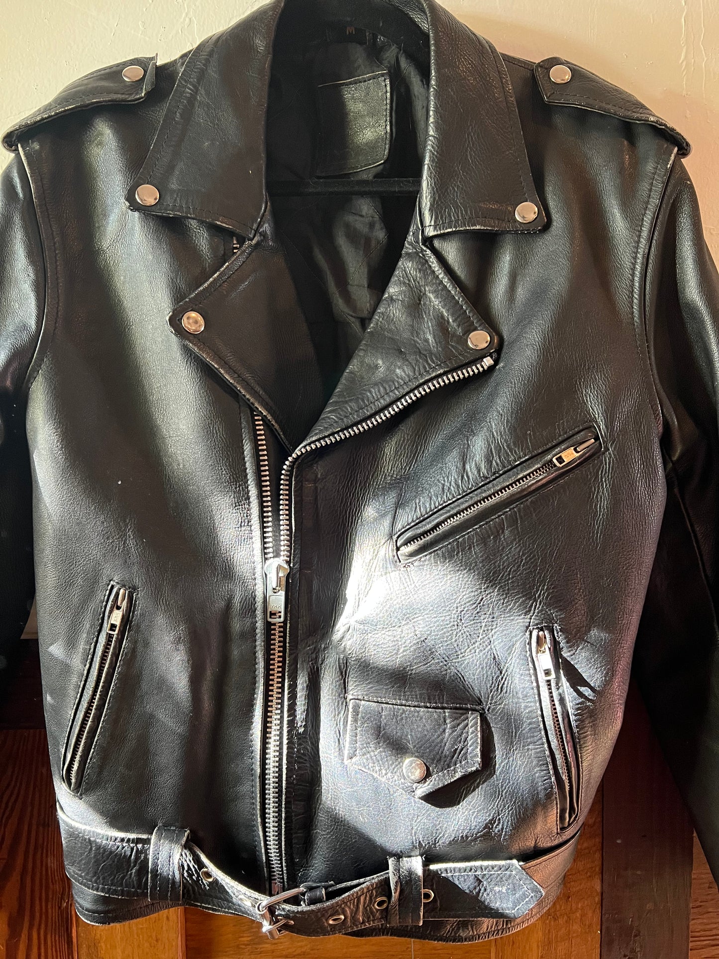 Leather Moto Jacket