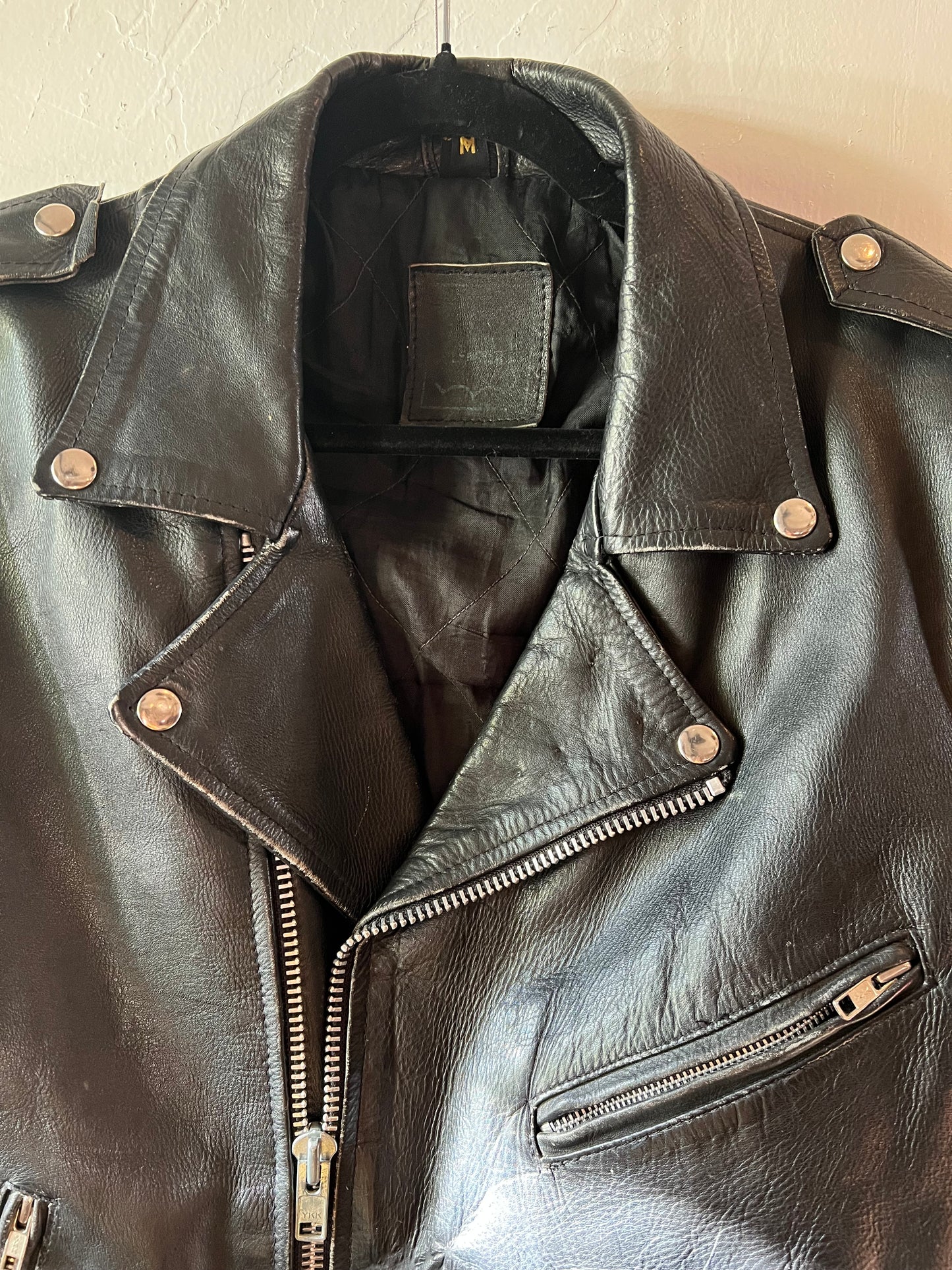 Leather Moto Jacket