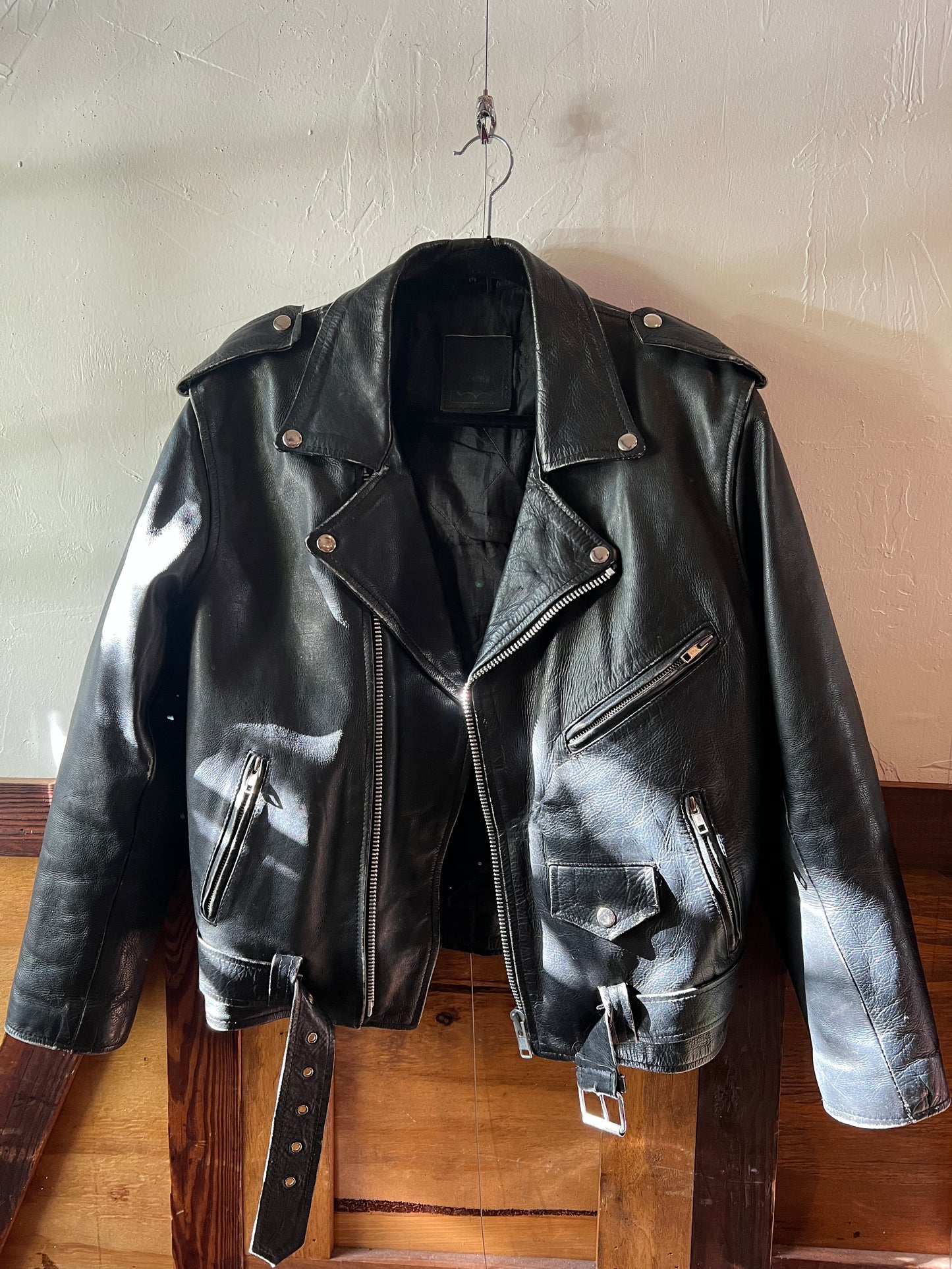 Leather Moto Jacket