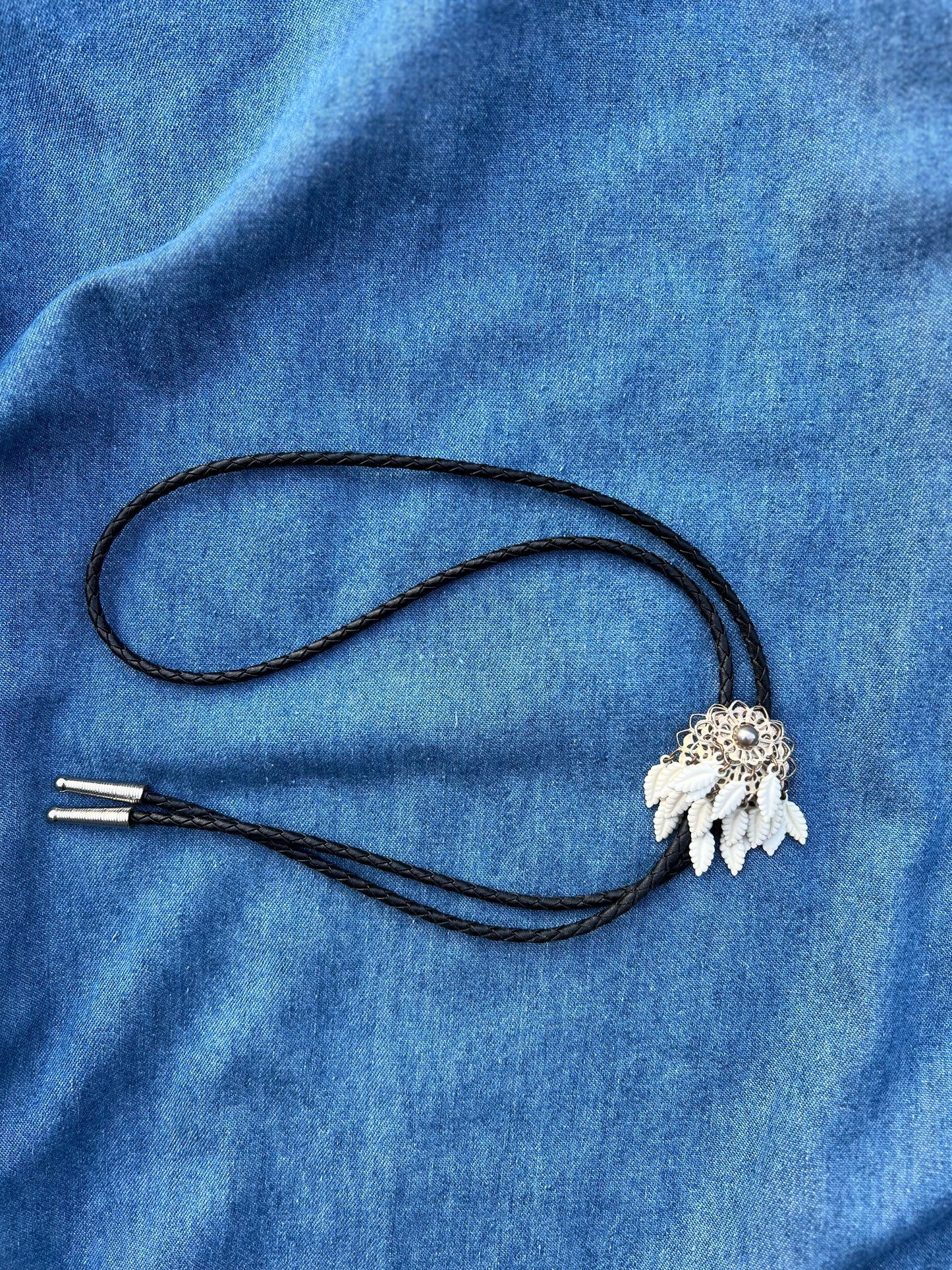 Feather Bolo Tie