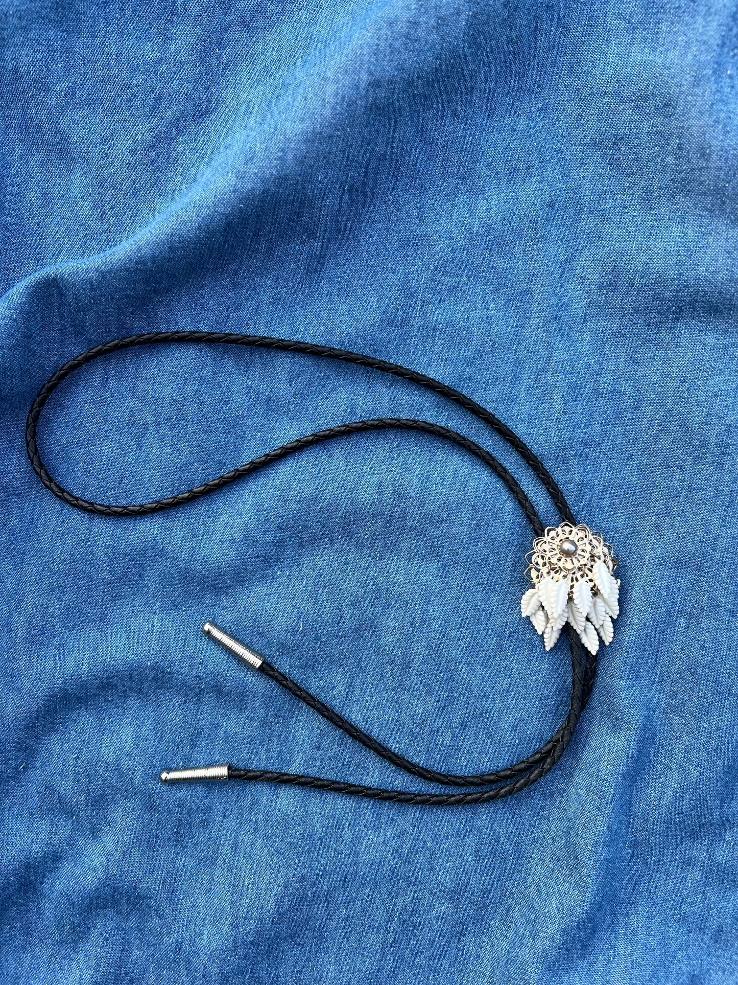 Feather Bolo Tie