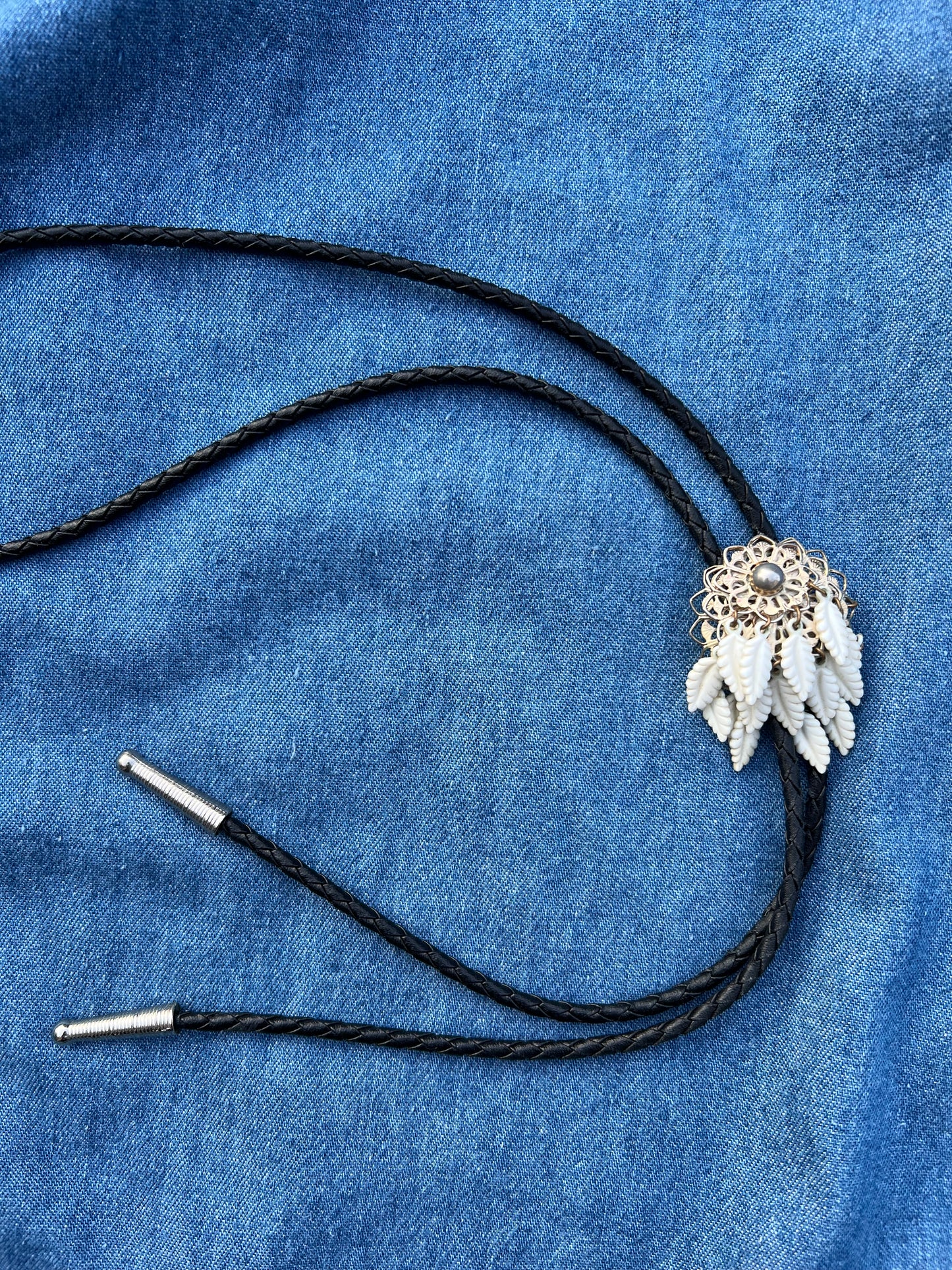 Feather Bolo Tie
