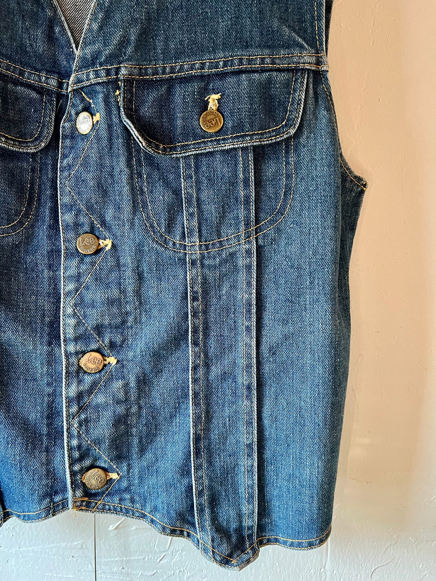 Denim Lee Rider Vest