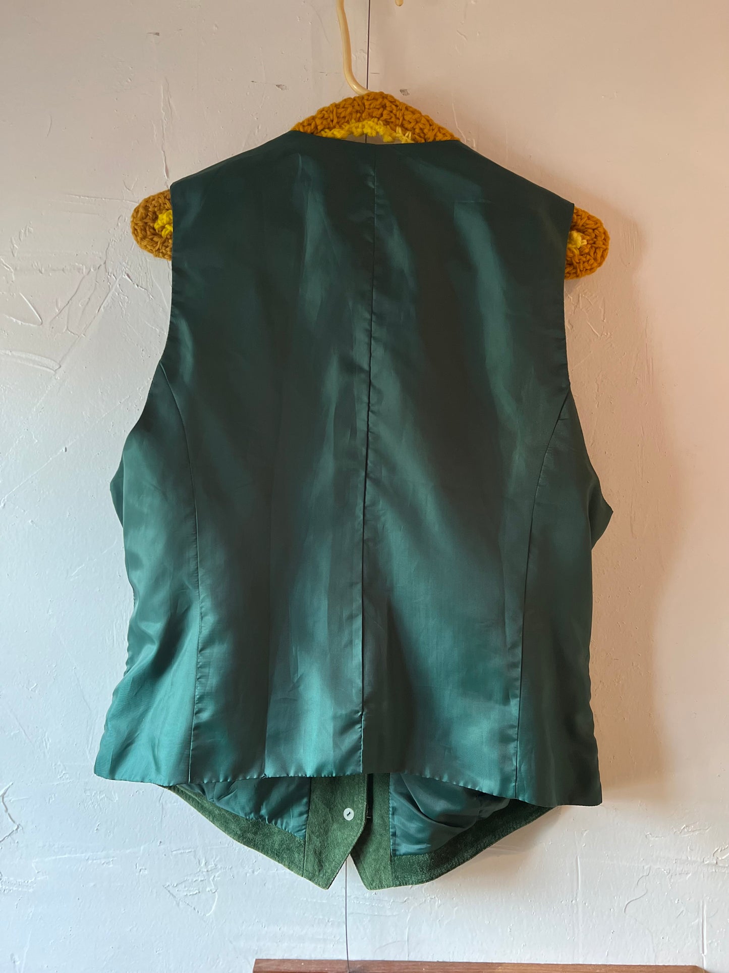 Green Suede Vest