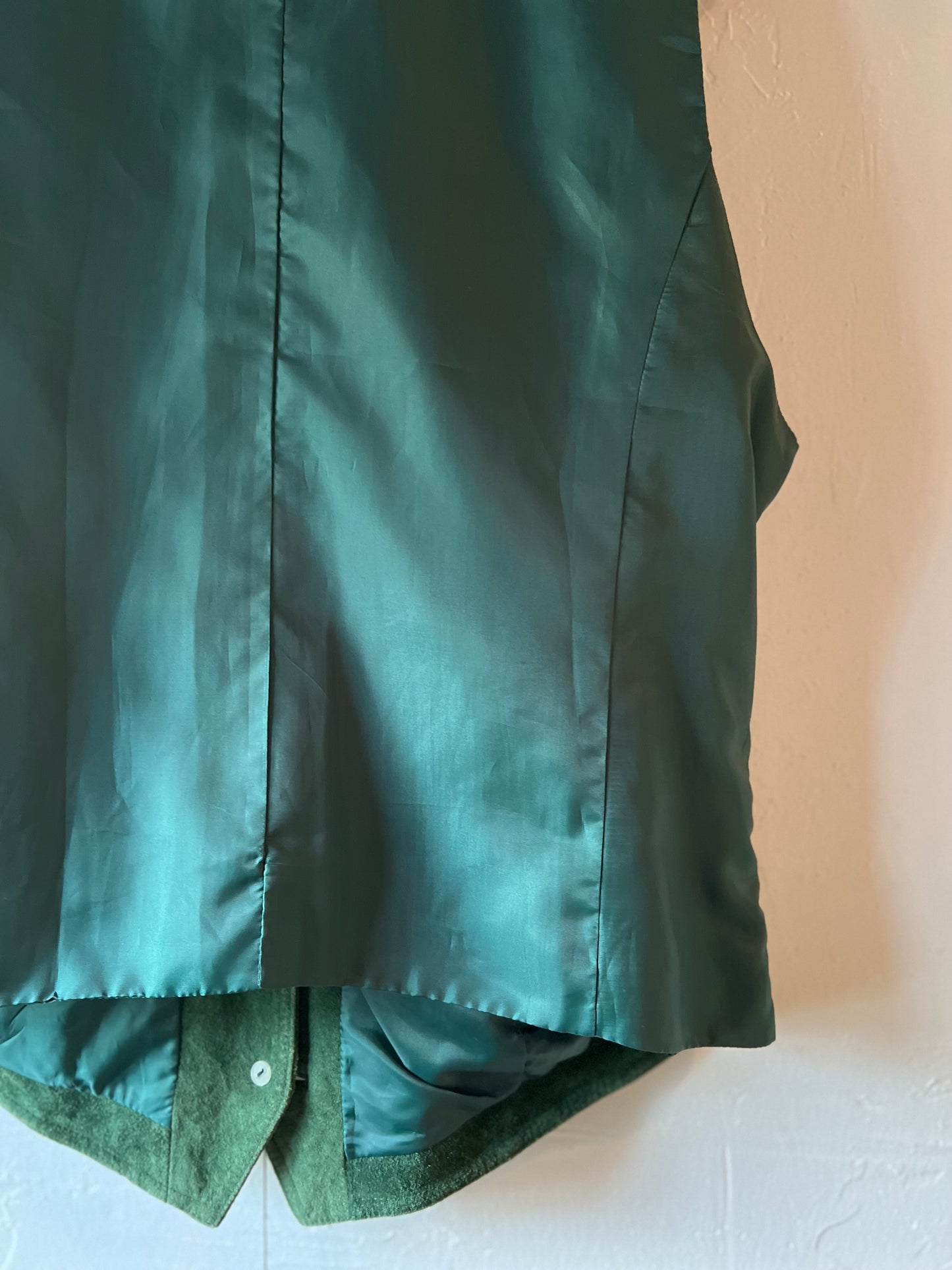 Green Suede Vest
