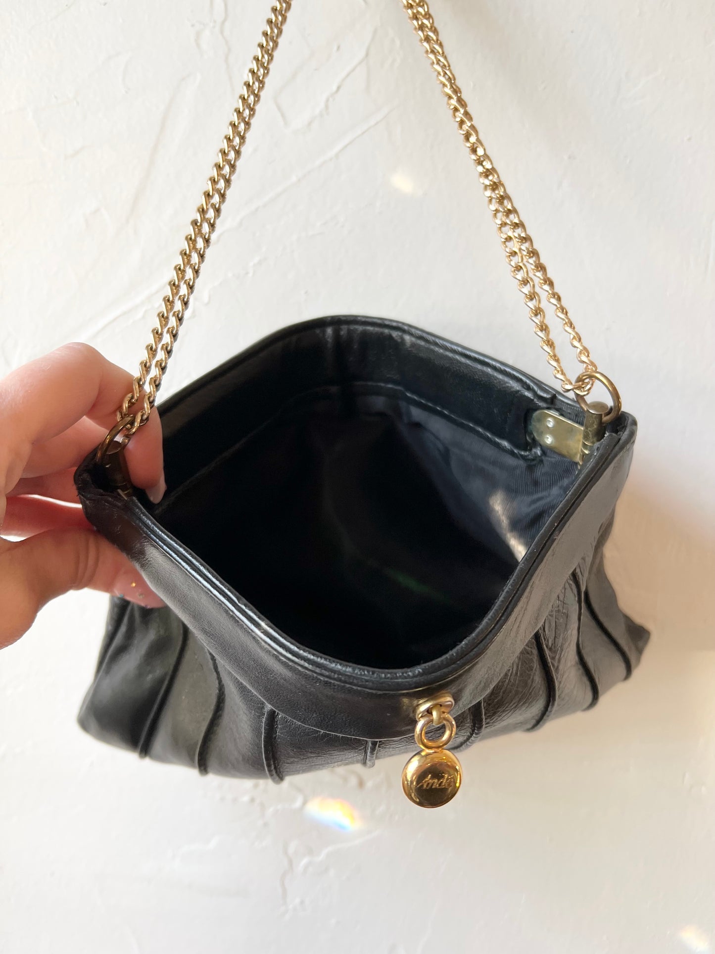 Leather Chain Bag