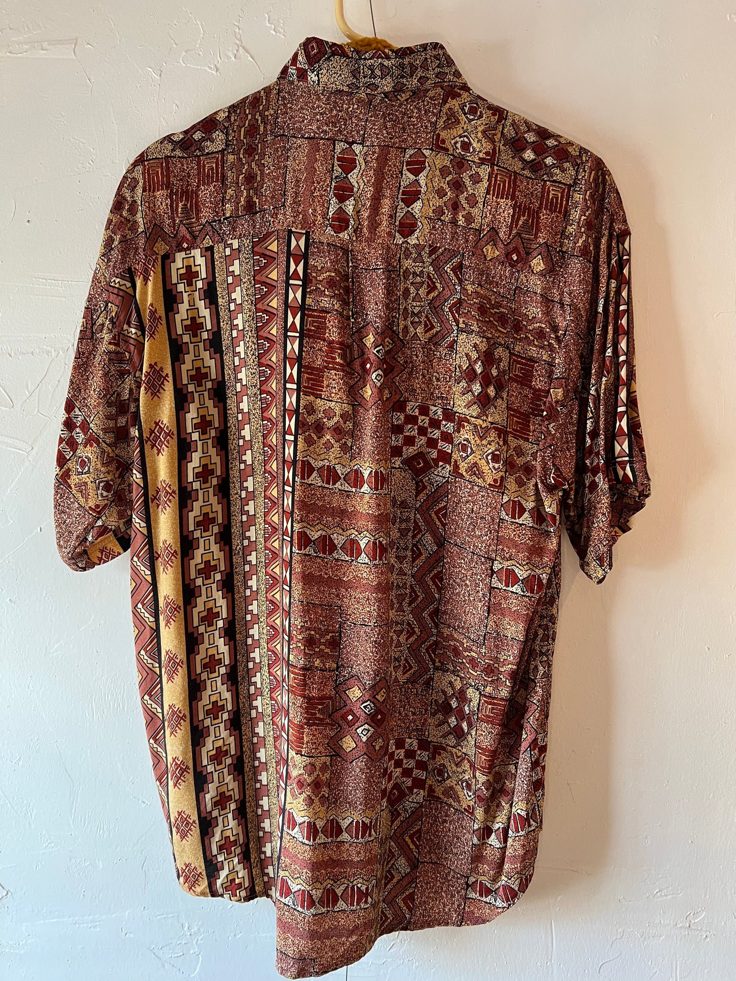 Terracotta Button-Up