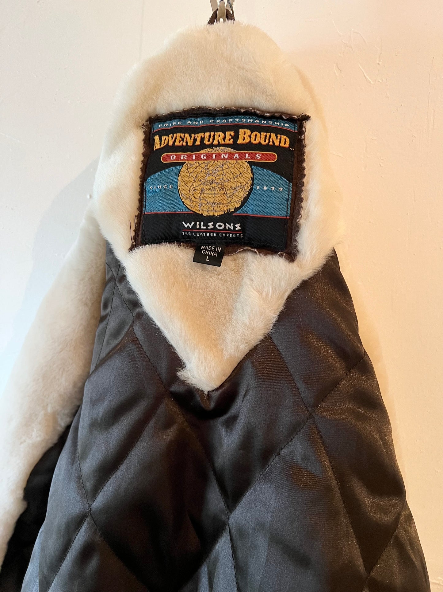 Suede and Faux Fur Bomber