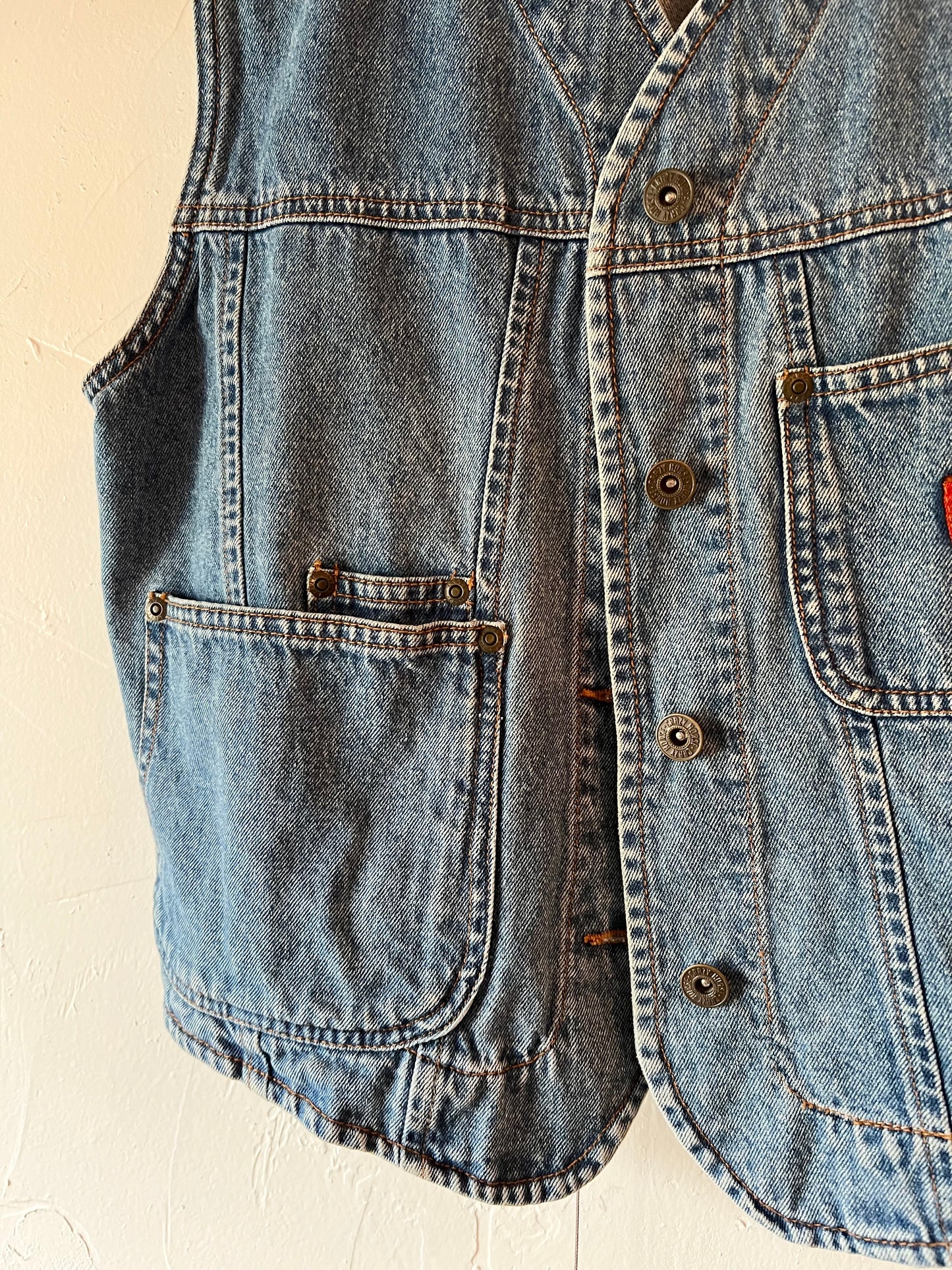 Crazy Horse Denim Vest