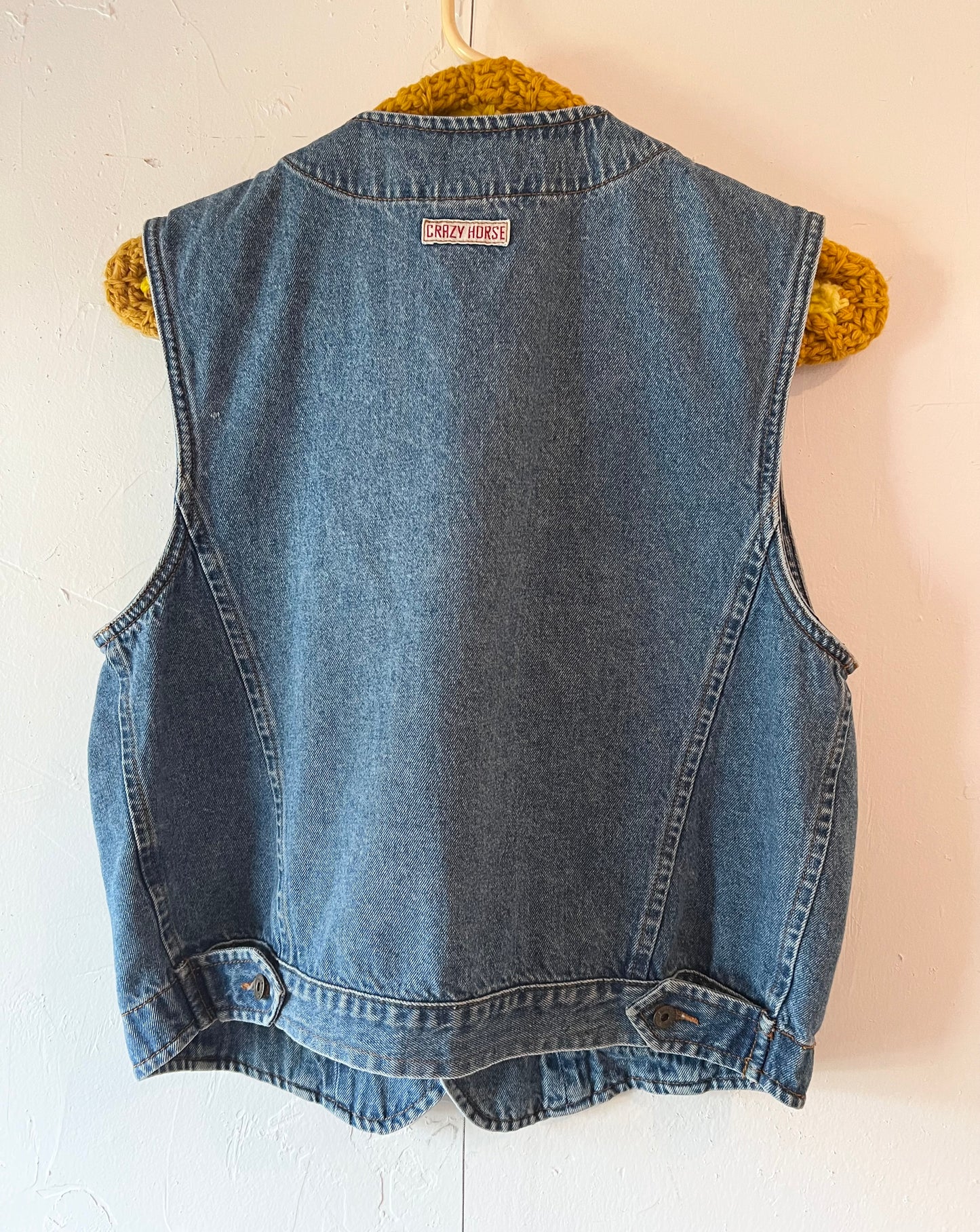 Crazy Horse Denim Vest