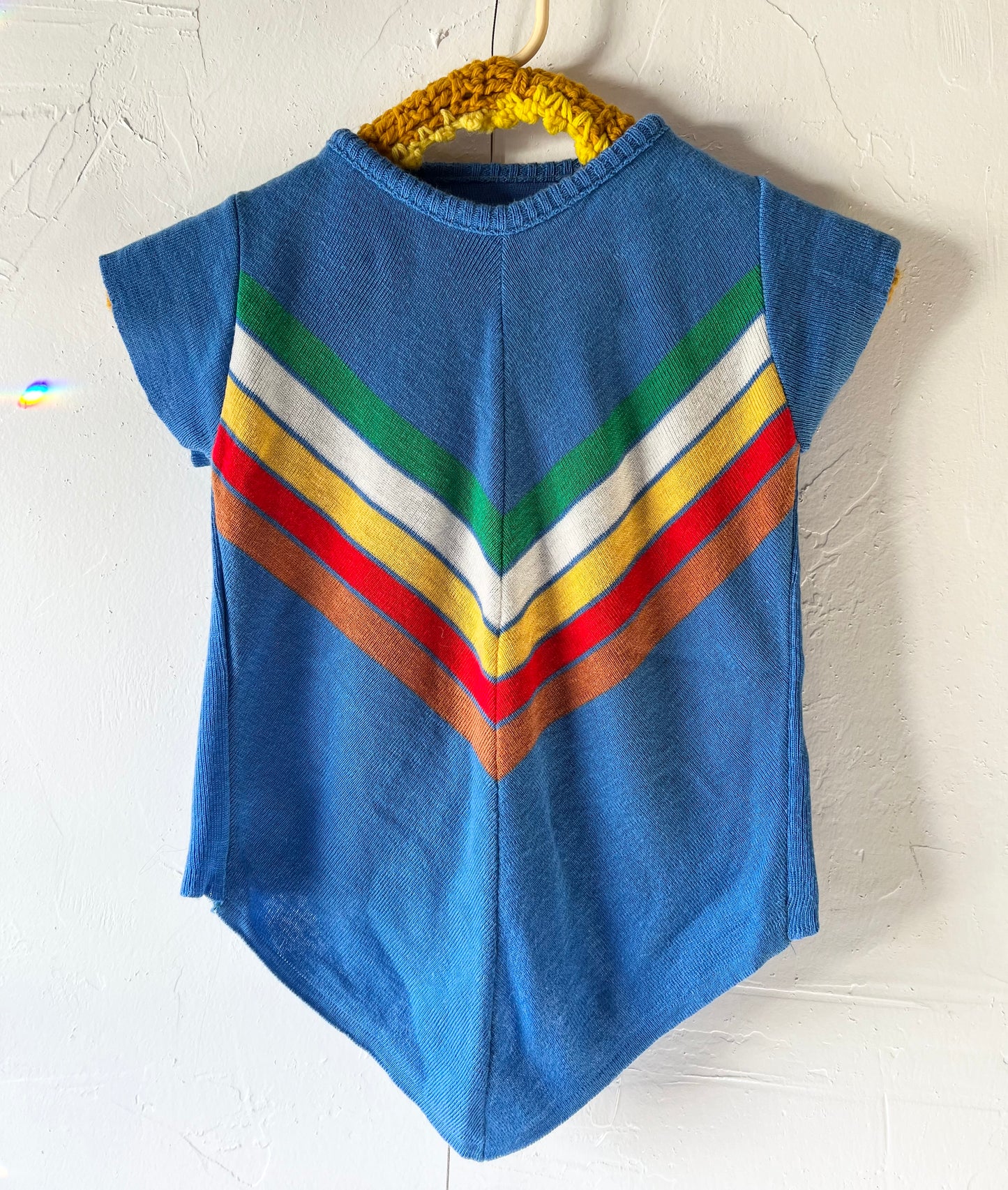 Rainbow Knit Top