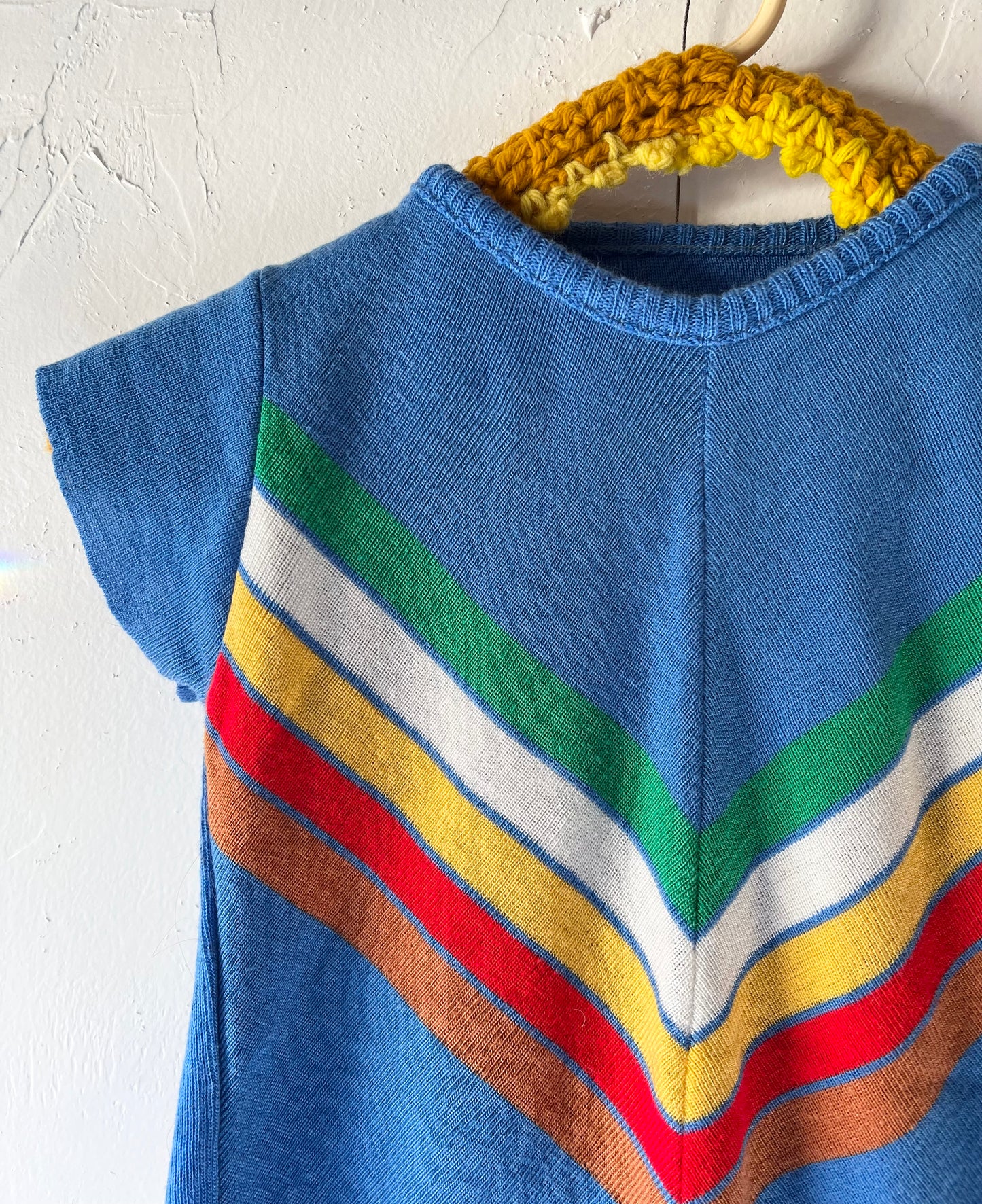 Rainbow Knit Top