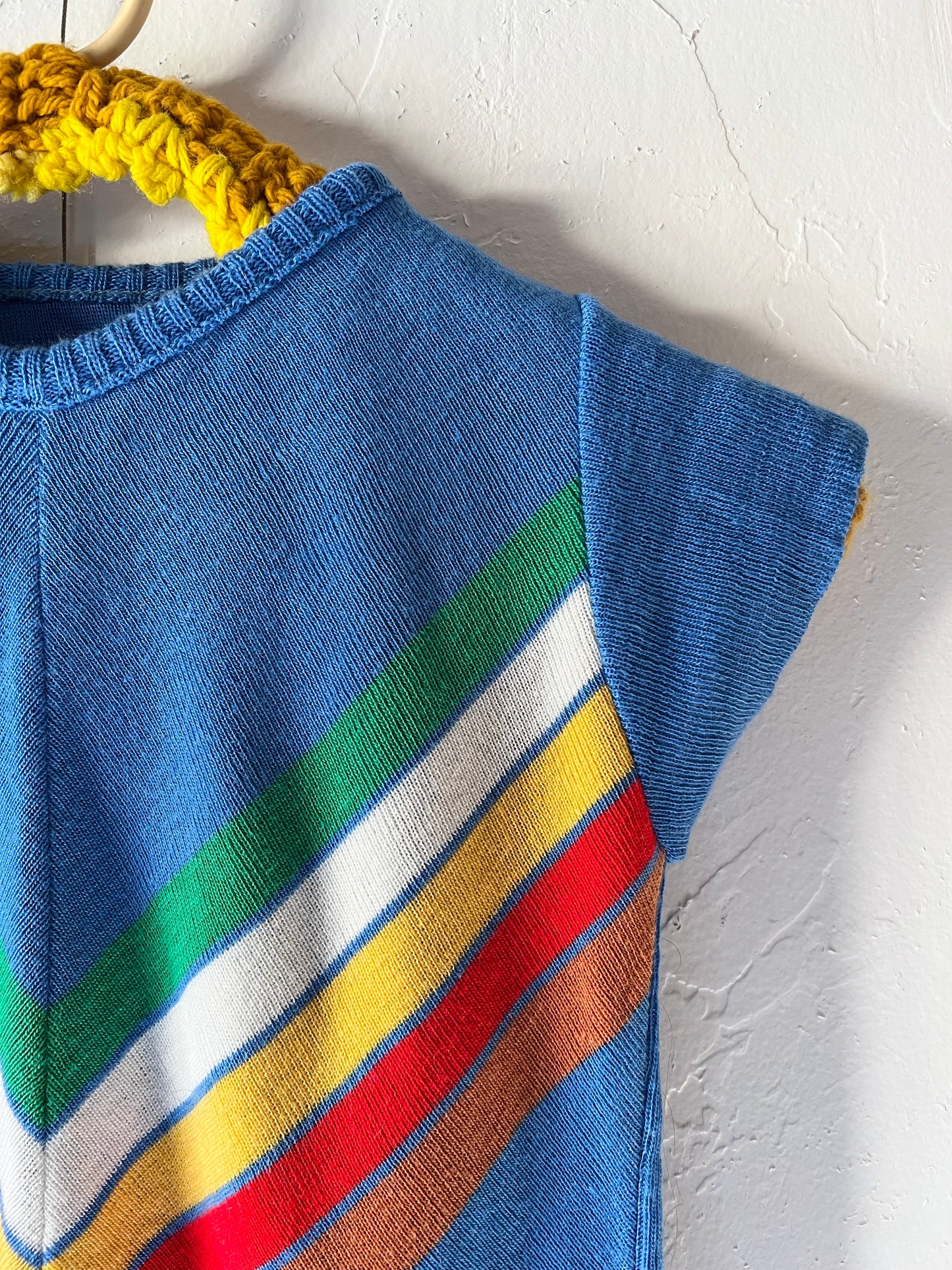 Rainbow Knit Top