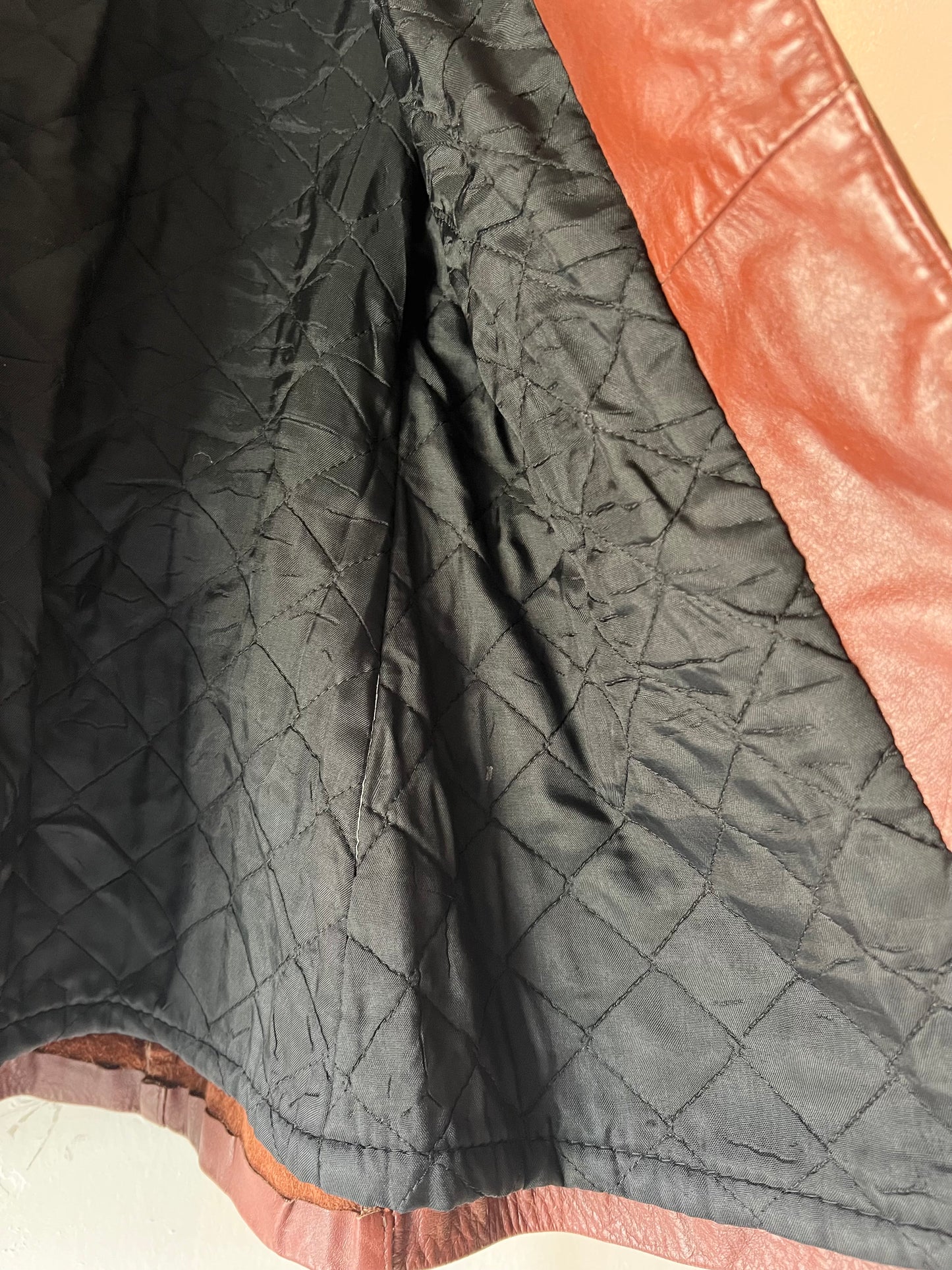 Leather Oxblood Jacket