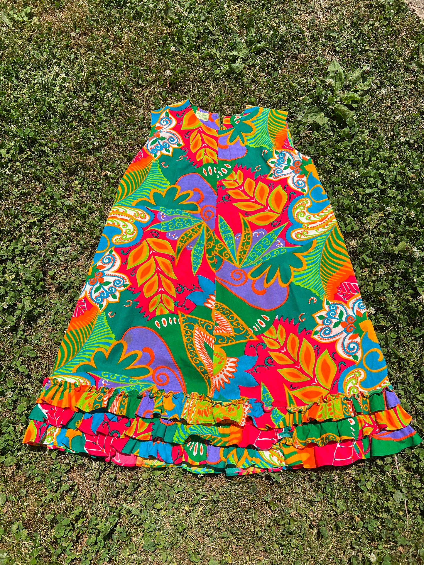Pyschadelic Hawaiian Dress
