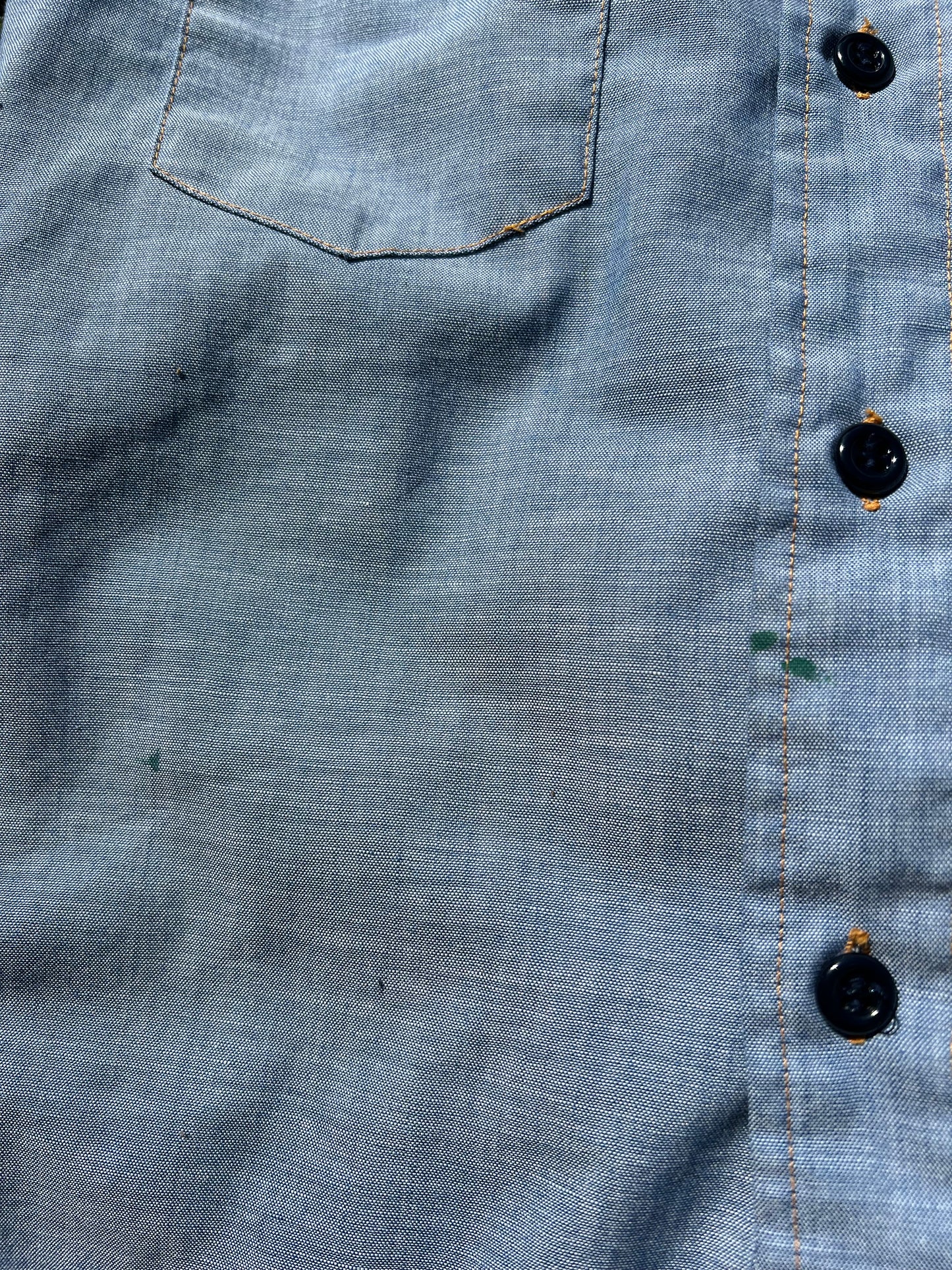 Child's 60/70's Levi's Embroidered Button-Up