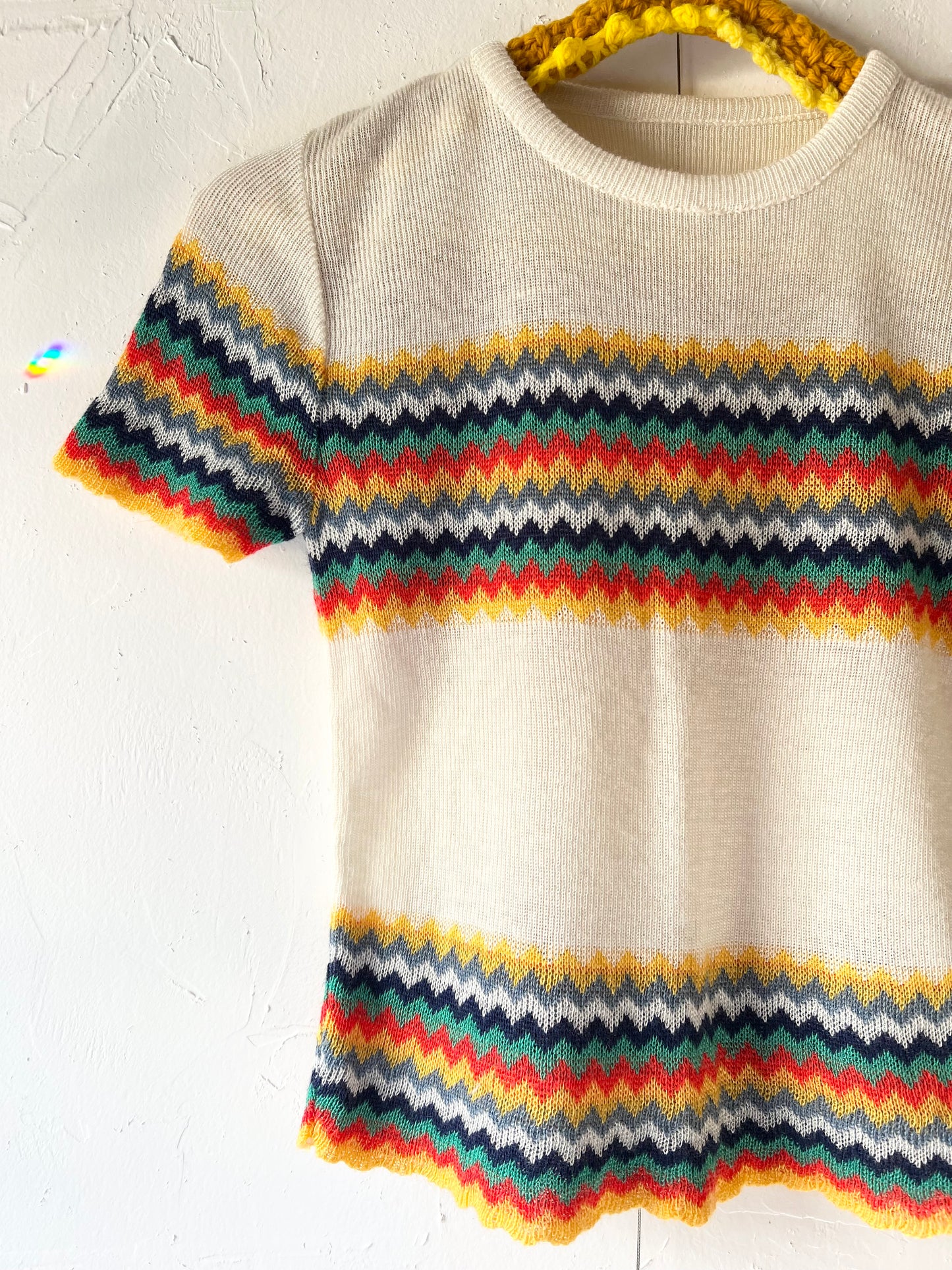 Chevron Knit Top