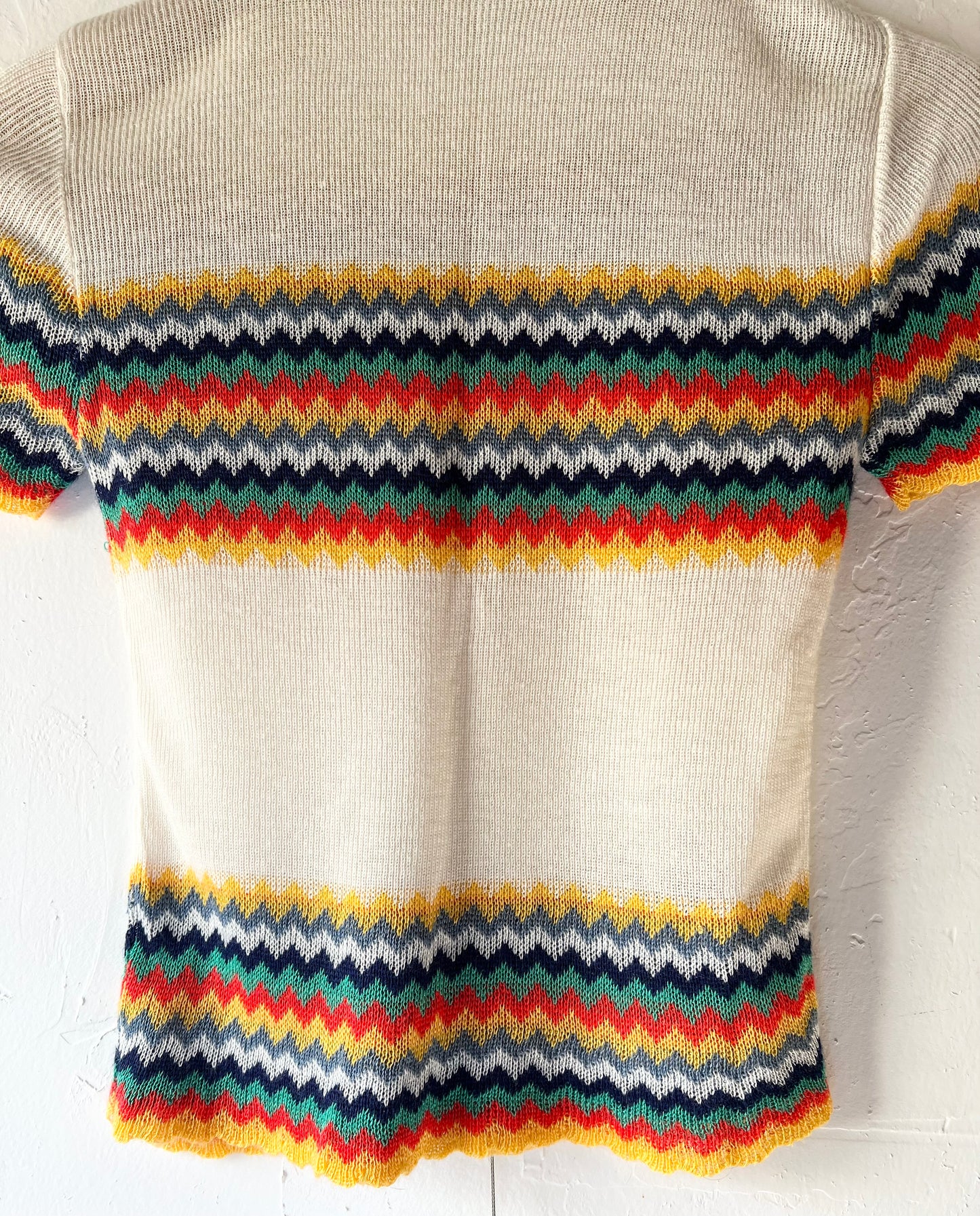 Chevron Knit Top