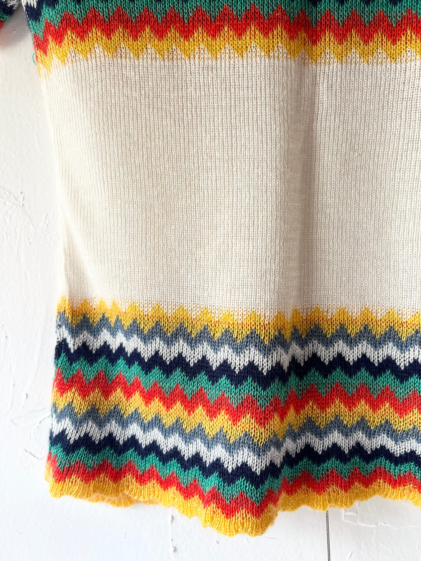 Chevron Knit Top